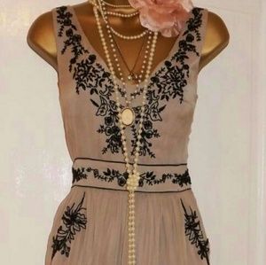 OASIS gatsby flapper beaded dress